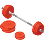 Weights-and-barbells